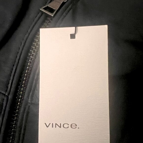 Vince Men's Hooded Suede Leather Jacket, a premium addition to any mans wardrobe - Picture 5 of 6